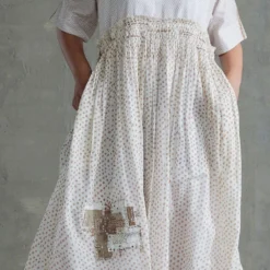 Sunira Designs Tan Brown Hand Spun Chanderi Dress 8 Sunira Designs Tan Brown Hand Spun Chanderi Dress -Cheap Drapvera Store sun0627 3