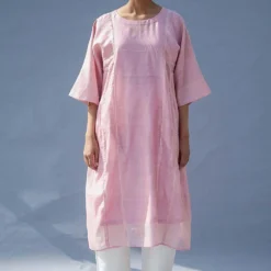 SWGT Pink Drop Sleeve Dress