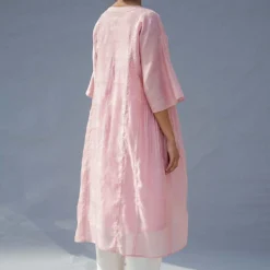 SWGT Pink Drop Sleeve Dress 7 SWGT Pink Drop Sleeve Dress -Cheap Drapvera Store tu1 lg 4