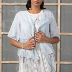 Urvashi Kaur Tie & Dye Kota Cotton Core Top -Cheap Drapvera Store va 38 3