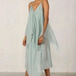 Urvashi Kaur Ciel Blue Hydra Dress -Cheap Drapvera Store va 41 3